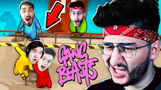 БЕЗУМНАЯ СХВАТКА ПЕНСИОНЕРОВ В GANG BEASTS