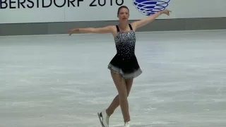 Fernada Rossetti- Gold Ladies II  Free Skating - 2016 Oberstdorf