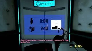 [WR] Portal Chamber 18 - 0:06 - Least time World Record