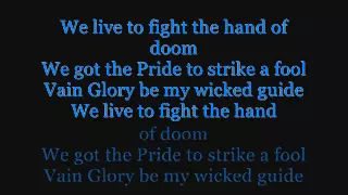 Edguy - Vain Glory Opera lyrics