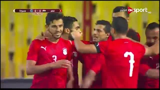 هدف  حمدي فتحي  امام بتسوانا مباراة مصر وبتسوانا الودية