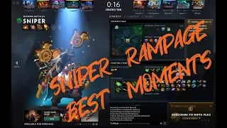 DOTA 2 Sniper Rampage Gameplay HD (No Commentary) 10-31-2019