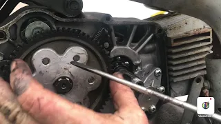 Taotao 110cc dirt bike clutch removal and shifter inspection