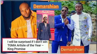 Shatta Wale Rival Stonebwoy Beats King Promise to Win TGMA Artiste of the year 😀