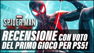 MARVEL'S SPIDER-MAN MILES MORALES (PS5) - RECENSIONE CON VOTO! w/@GiananYEAH (la VOCE di Miles)