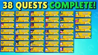 Completing (almost) All my Brawl Pass QUESTS at once to get Mecha Paladin Surge! Brawl Stars