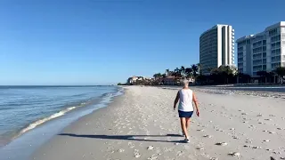 Robb's Thursday Morning Walk on Vanderbilt Beach in North Naples, FL 10/27/22