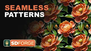 Creating Seamless Patterns and Textures with Stable Diffusion Forge UI