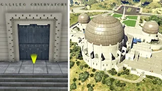 لن تصدق ماذا إكتشفت داخل هذه البناية في جي تي أي 5 | GTA V Observatory Secret