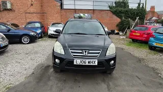 2006 Honda CRV Automatic Black