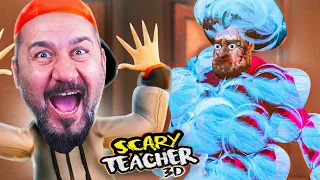 KIZGIN ÖĞRETMEN TAVUK OLDU! GİZEMLİ ÇİKOLATA HEYKEL! | SCARY TEACHER 3D OYNUYORUZ