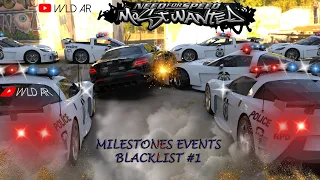 Milestones Events Blacklist #1 - Razor | Need For Speed : Most Wanted (2005) Gameplay Walkthrough