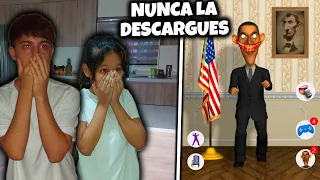 DESCARGUE EL JUEGO MAS PELIGROSO DE INTENERT *TE VIGILA* TALKING OBAMA!! 😱