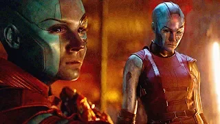 Avengers Endgame | Nebula Meet Nebula Scenes - 4K