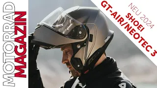 Shoei GT-Air 3 und Neotec 3 live – Anprobe, Größen, Designs und Preise