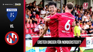 Gelingt Emden der Befreiungsschlag? | BSV Kickers Emden - FC Eintr. Norderstedt | Regionalliga Nord