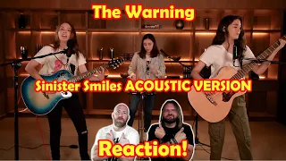 Musicians react to hearing The Warning - Sinister Smiles ACOUSTIC VERSION!