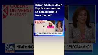 Judge Jeanine ROASTS Hillary Clinton's 'pathetic new low' #shorts