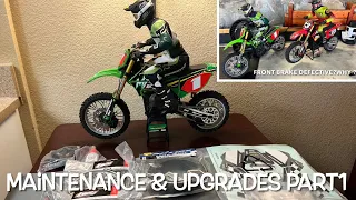 LOSI Promoto MX Maintenance & Upgrades & How Much Damage Does It Have Part #1 of 2