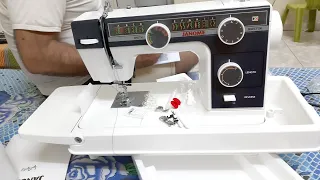 unboxing 393pd janome sewing machine, dekhiye meri new sew machine ko