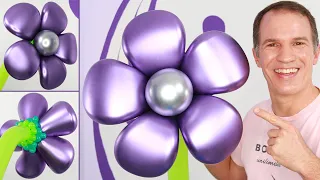 BALLOON FLOWER 🌸- (balloon distortion technique) Gustavo gg