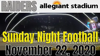 Las Vegas Raiders Allegiant Stadium Sunday Night Football 11 22 2020
