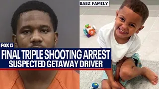 Final arrest in Lakeland triple shooting that killed 3-year-old boy