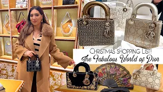 Christmas Dior Shopping! New Exclusive Bags ✨ Holiday Collection