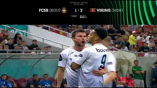 FCSB - VIKING (1-2) EXTENDED HIGHLIGHTS 18-08-2022