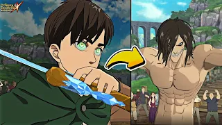 HE TRANSFORMS SUPER EASY NOW! TRANSFORMING EREN HOLY RELIC SHOWCASE! Seven Deadly Sins: Grand Cross