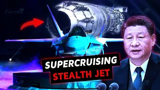 IT'S CRAZY!  China's J-20 Becomes the Sole Supercruising Stealth Fighter!