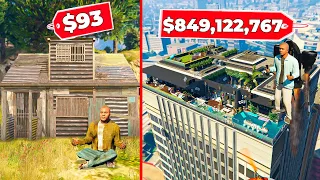 APARTAMENTO DE RICO VS APARTAMENTO DE POBRE NO GTA 5!!