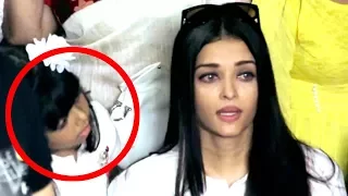 Aaradhya tries to pacify crying Aishwarya Rai Bachchan