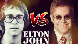 "Young" VS "Old" Elton John