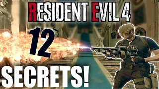 12 Hidden Easter Eggs! RESIDENT EVIL 4 REMAKE