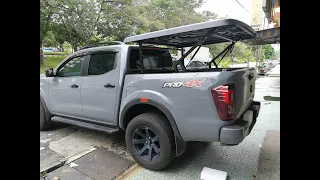 2021 Navara Aeroklas Deck Cover Auto