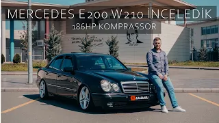 MERCEDES E200 W210 İNCELEDİK | 186 Hp | KOMPRASSOR AVANTGARDE