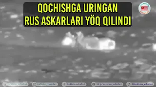 Qochishga uringan rus askarlari yöq qilindi