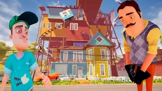 ШОУ ПРИВЕТ СОСЕД!ВОРУЕМ ВЕЩИ У СОСЕДА!ИГРА HELLO NEIGHBOR 3 АКТ ПРОХОЖДЕНИЕ!КОШМАР ШКОЛА!ЧЕЛЛЕНДЖИ!