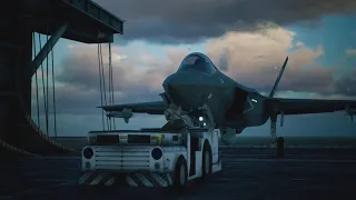 Dark Blue F-35C I hate this mission. || Top Gun Maverick Edition Ace Combat || Dragonsbane Lifestyle