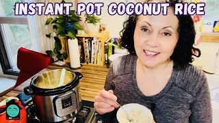 Instant Pot Coconut Rice