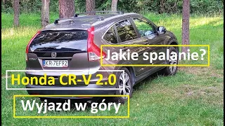 Wyjazd w góry | Honda CR-V 2.0 | Ile spaliła vs. Mazda CX-3