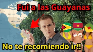 Fui a las GUAYANAS los países más desconocidos de SUDAMERICA 🇬🇾🇸🇷🇬🇫