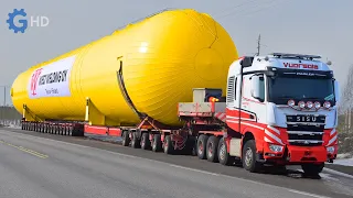 This is How Oversized Loads Are Transported and You Have to See It ▶ Truck with 500 ton load