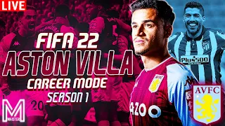 TRANSFER DEADLINE DAY!!! 😨 | FIFA 22 ASTON VILLA CAREER MODE - SEASON ONE #4