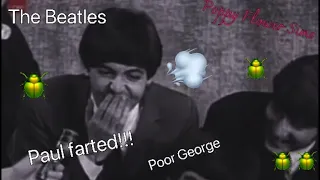 Paul Farts Edit | The Beatles Funny Interview