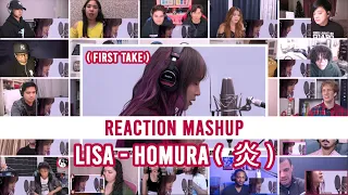 Lisa - Homura FIRST TAKE [ REACTION MASHUP ]