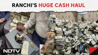 ED Raid In Jharkhand Today | 12 Hours, 6 Machines, 30 Crore: Big Haul In Raids Linked To Minister