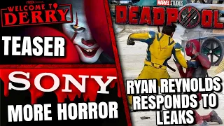 Welcome To Derry Teaser Trailer, Deadpool 3 Set Photos, Sony To Focus On Horror & MORE!!