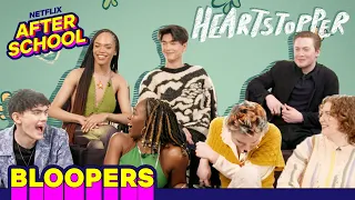 The Cast of "Heartstopper" React to S1 Bloopers 😂 | Netflix After School